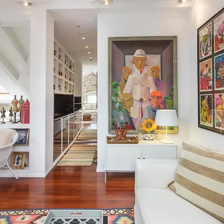 Bright And Modern Loft Near The Walls شقة دوبروفينك